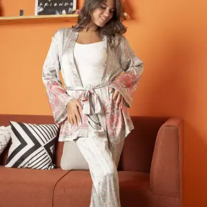 Markarian Mint Kimono Set