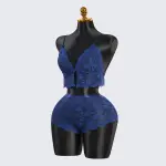 Dreamy Blue Lace Bra Panty Sets