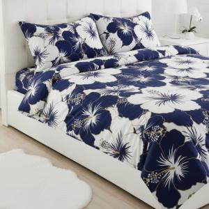 طقم سرير كبير ٤ قطع مقاس كوين