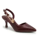 Elegant Heels with Chic Side Detail C-113