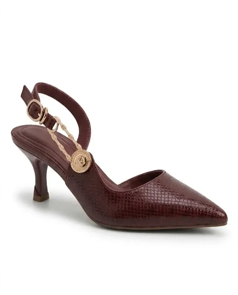Elegant Heels with Chic Side Detail C-113