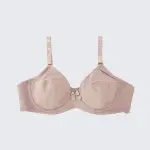 Plus Size Seamless Smooth Breathable Comfort Bra Panty Set