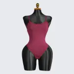 Generous Simple Style Lace Bodysuit