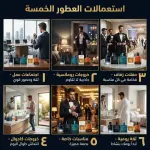باقة العطور الرجالية - 5 عطور في بوكس واحد