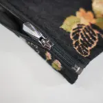 Floral Pattern Black Sculpting Corset