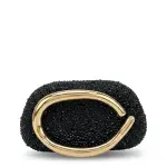 Beaded Evening Bag with Gold Metal Frame VS-74