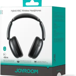 Joyroom JR-JH1 Headphones Hybrid ANC Wireless - Black
