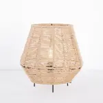 Burlap Table Lamp A30