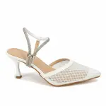 Elegant heels featuring a luxurious mesh design C-79