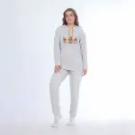 Winter Pajama Set in Velvet Cotton