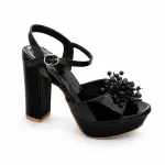 Beaded Embellished Platform Sandals C-124