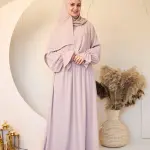 NUDE CREPE DRESSY ISDAL