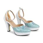 Ankle Strap Platform Heels C-122