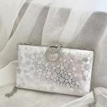 Silver Aurora Clutch