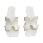 H-Cut Leather Slides SF-66