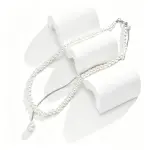 Bridal Versatile Faux Pearl Long Back Necklace