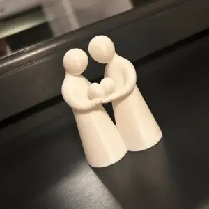 First Born Happy Couple Statue