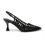 Crystal Embellished Mesh Heels C-89