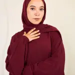 RUBY MAROON CREPE CLASSIC ISDAL