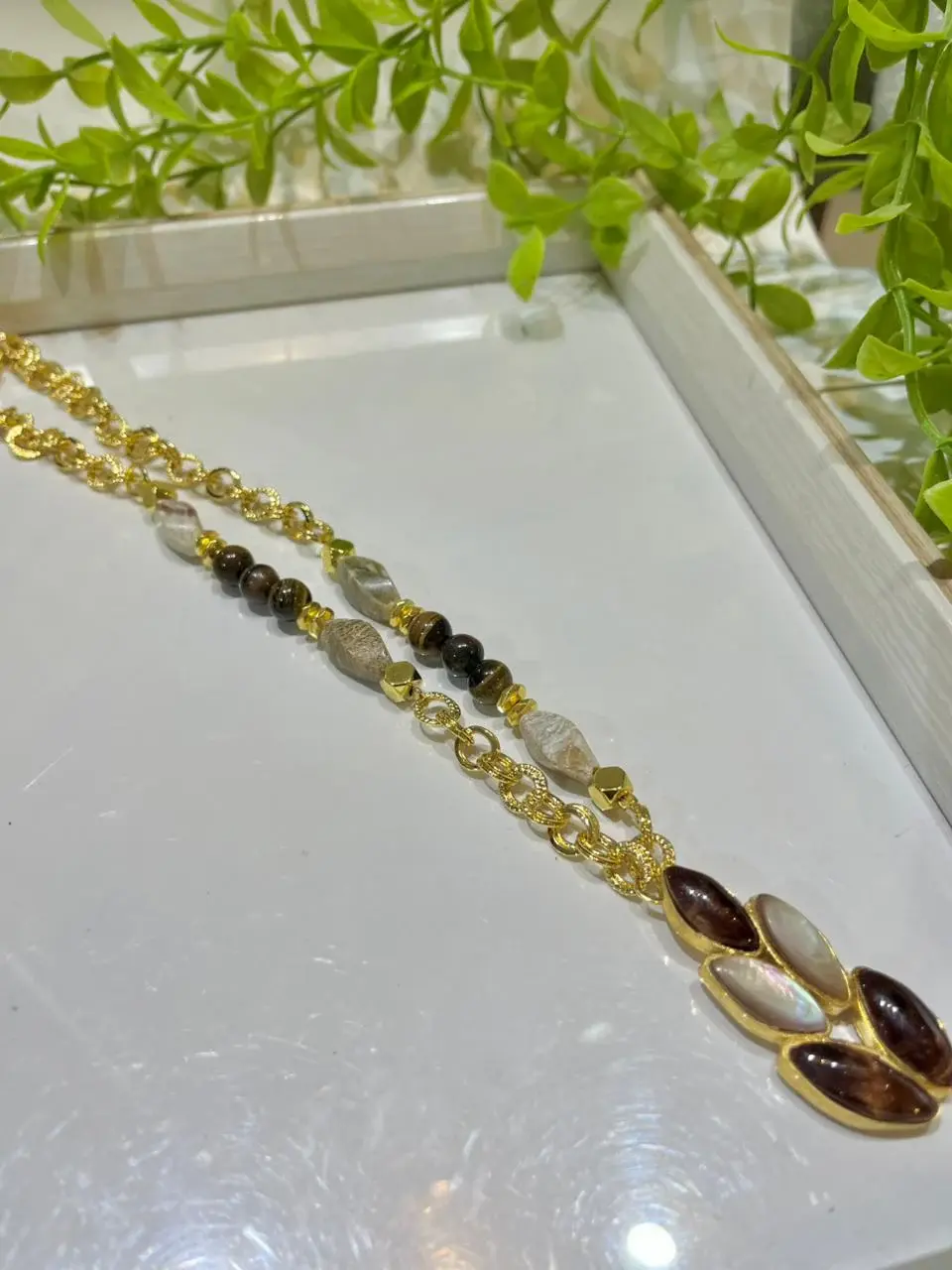 Sunbulah Necklace ( عقد السنبله)