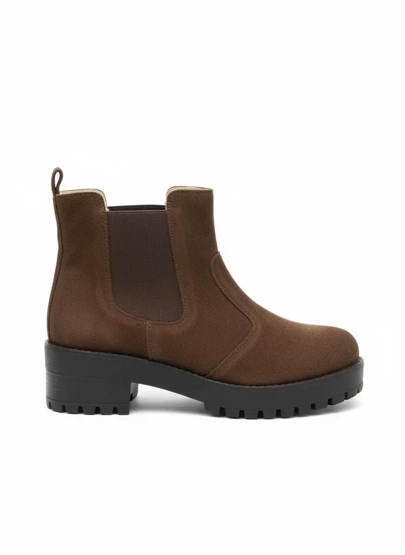 Elegant Ankle Boot Suede B-1-S