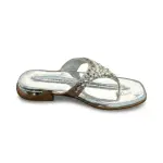 Shimmer Luxe Embellished Flat Sandal SF-76