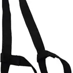 M D Stay Fit MD Yoga Mat Strap Adjustable Durable Cotton Yoga Mat Stretching Strap Black