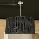 Macrame ceiling lamp-45cm