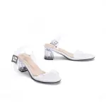 Transparent Heel Sandal C-49