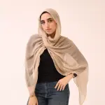 Ruffled chiffon
