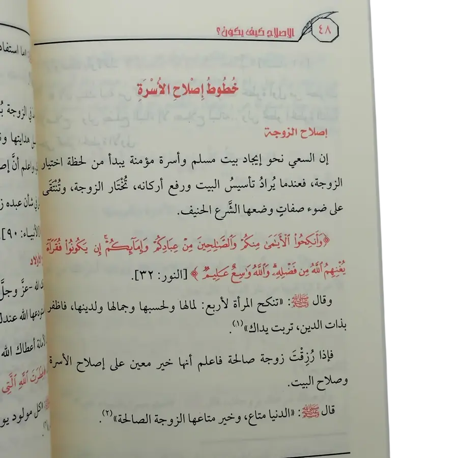 الإصلاح كيف يكون