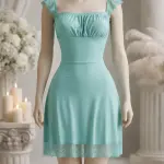 Mini Dress - مايكروفايبر