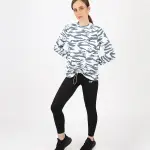 Cinchable Long-Sleeve Gray T-Shirt