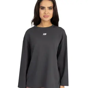 Elegance Oversize Gray T-Shirt