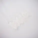 White Long-Sleeved See-through Lace Robe