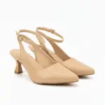 Elegant Ankle Strap Sculpted Heel C-82
