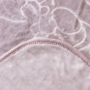 CozyNest Baby Blanket (Light Grey)