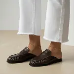 Cairo Ruched Mules