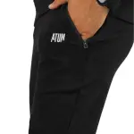 Back Logo Black Jogger Pants