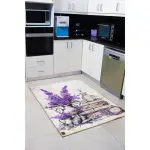 Lavender Digital Kitchen Mat 3D Print