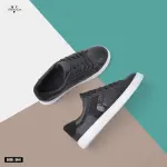 Sneakers With Glossy side stripe-SN-8