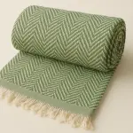 Zigzag Pattern Throw