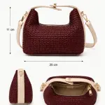 Woven Crossbody Bag