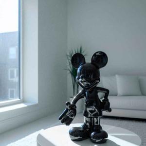 Chrome Mouse Sculpture