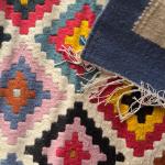 Azure Mosaic Kilim