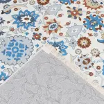 Victoria Blue digital corridor carpet