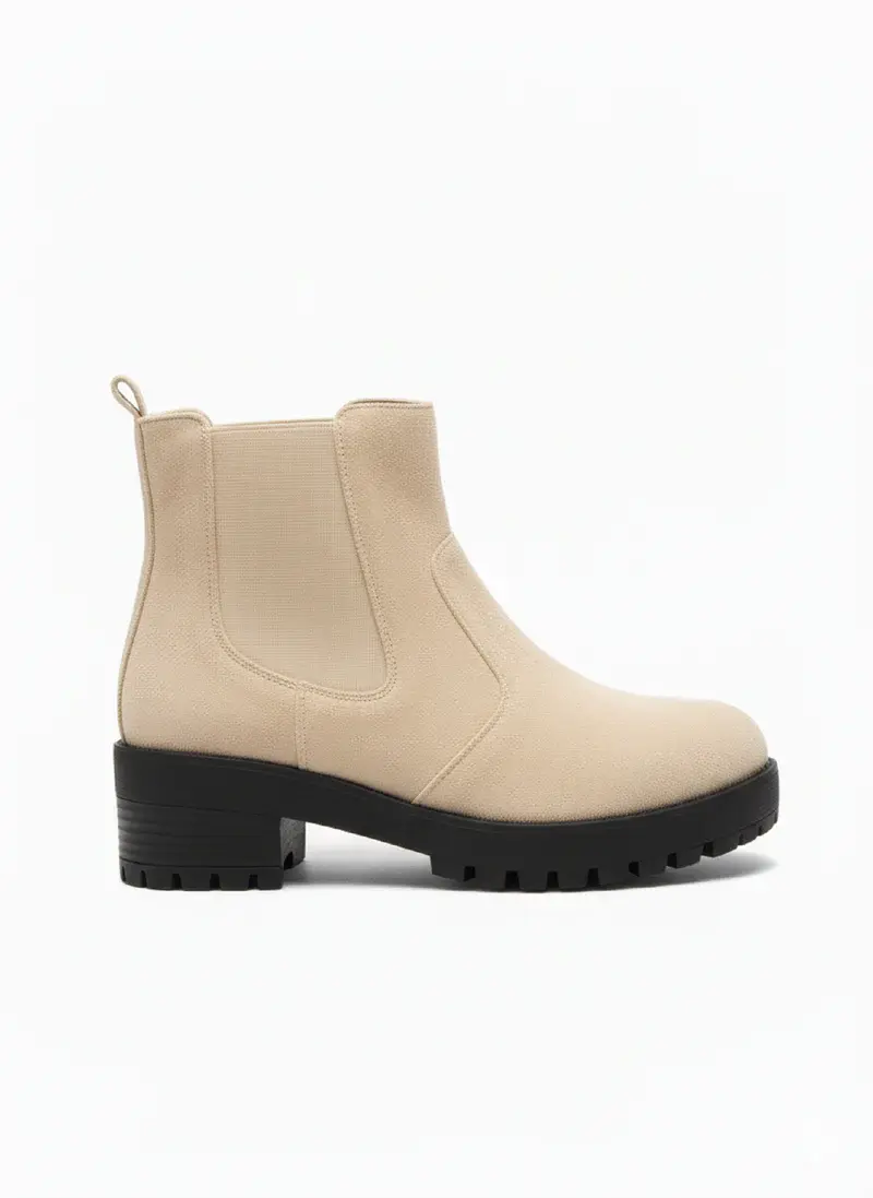 Elegant Ankle Boot Suede B-1-S
