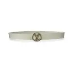 BELT Leather With Gold Buckle-T-3
