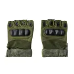 MD Stay Fit Motorcycle Gloves, Half Finger Design, Hard Knuckle Protection