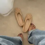 Rattan Ballet Flat